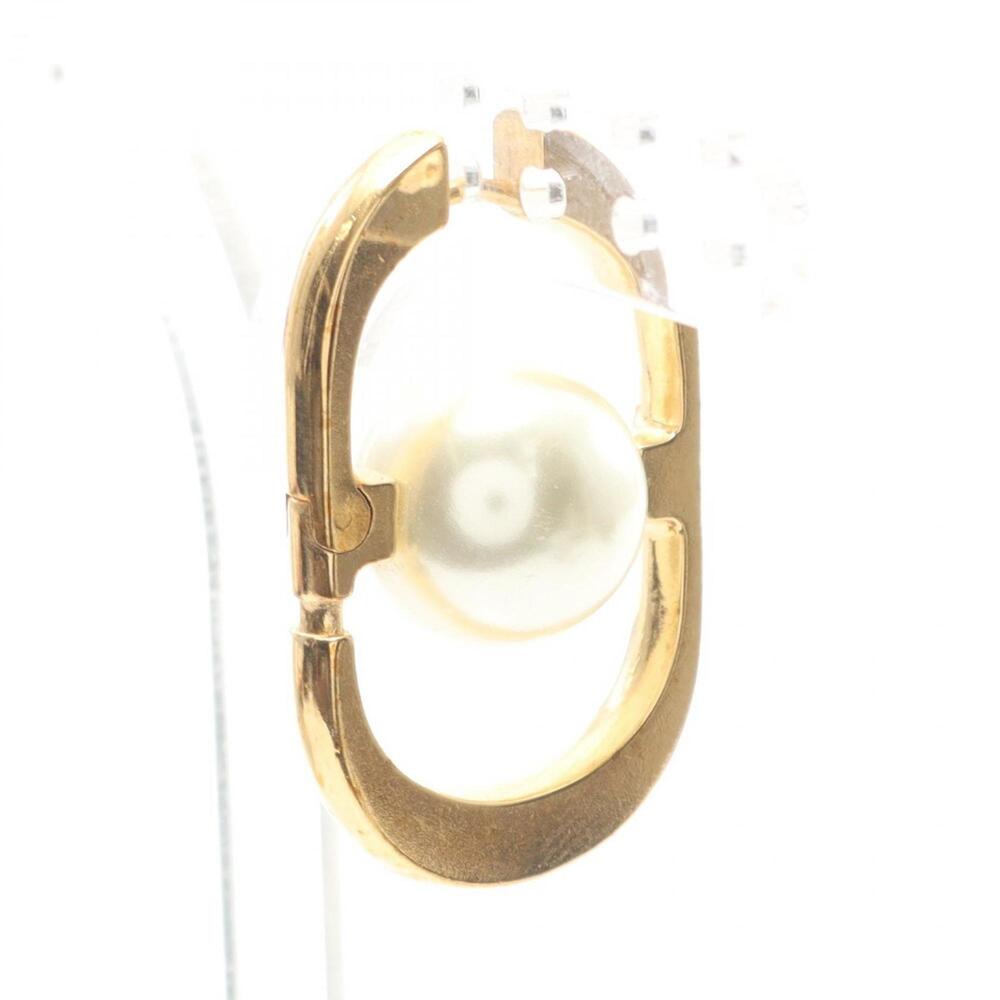 DIOR White Pearl Earrings
